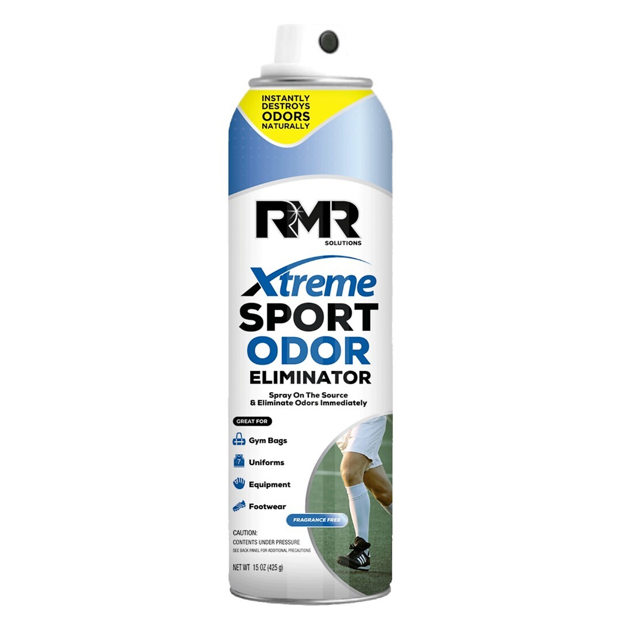 RMR Xtreme Sport Odor Eliminator — 15 Oz., Fragrance-Free, Athletic Gear & Equipment Deodorizer, Model# RMRSOX15OZA